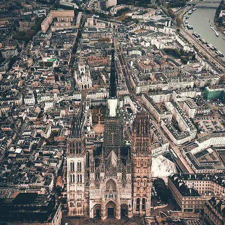 Apartment Grand Free Parking Prive Gratuit Rouen